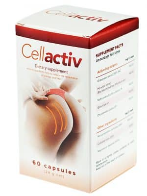 Tabletki na cellulit Cellactiv - Zdjęcie fiolki