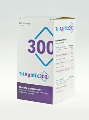 Tabletki na odchudzanie Triapidix 300 - Zdjęcie fiolki
